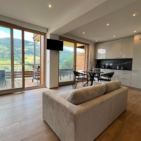 Magnifique Appartement Classe 4 Etoiles Avec Sauna Et Terrasse Dans Chalet La Bresse Exterior photo